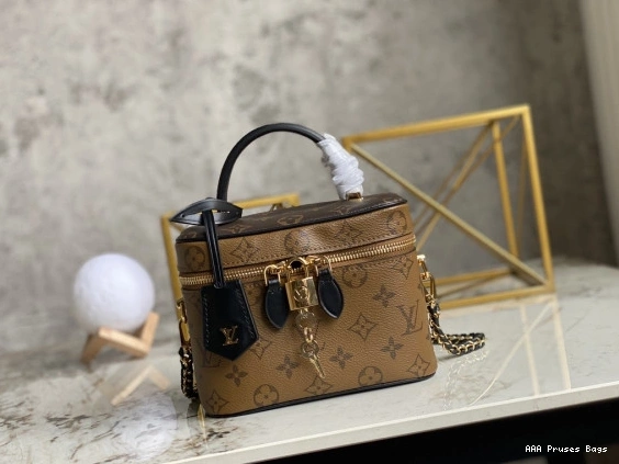 AAA Pruses Bags LOUIS VANITY VUITTON PM 0718